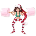 🏋️‍♀️-Penelope the Elf, Telegram Sticker