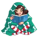 📚-Penelope the Elf, Telegram Sticker