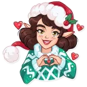 🥰-Penelope the Elf, Telegram Sticker