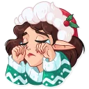 😢-Penelope the Elf, Telegram Sticker