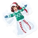 ❄️-Penelope the Elf, Telegram Sticker