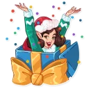 🥳-Penelope the Elf, Telegram Sticker