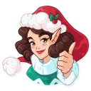 👍-Penelope the Elf, Telegram Sticker