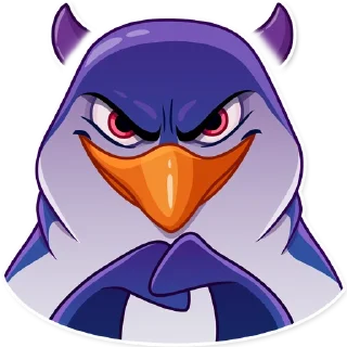 😈-Penguin Kevin, Telegram Sticker