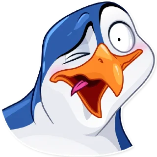🥴-Penguin Kevin, Telegram Sticker