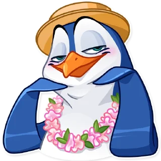 😏-Penguin Kevin, Telegram Sticker