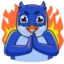 😈-Lolo & Pepe, Telegram Sticker