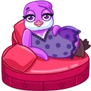 😏-Lolo & Pepe, Telegram Sticker