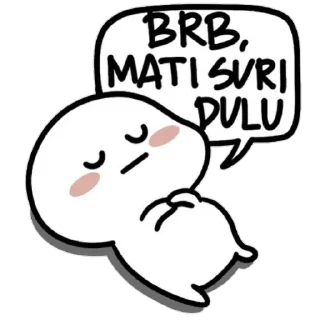 😴-Pentol Befz, Telegram Sticker