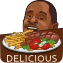 😋-People Memes, Telegram Sticker