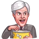 🍿-People Memes, Telegram Sticker