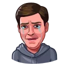 😭-People Memes, Telegram Sticker