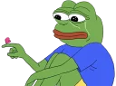 😭-pepefrog, Telegram Sticker