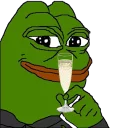 🍺-pepefrog, Telegram Sticker