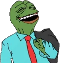 😂-pepefrog, Telegram Sticker