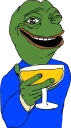 🍺-pepefrog, Telegram Sticker
