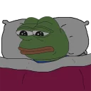 😴-pepefrog, Telegram Sticker