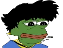 🚬-pepefrog, Telegram Sticker