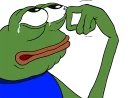 😢-pepefrog, Telegram Sticker