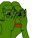 👀-pepefrog, Telegram Sticker