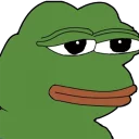 😒-pepefrog, Telegram Sticker