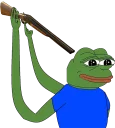 🔫-pepefrog, Telegram Sticker