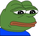 😞-pepefrog, Telegram Sticker