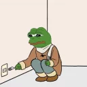 🔌-pepefrog, Telegram Sticker