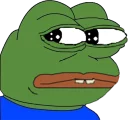 😒-pepefrog, Telegram Sticker
