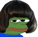 😒-pepefrog, Telegram Sticker