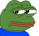 😒-pepefrog, Telegram Sticker