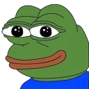 😊-pepefrog, Telegram Sticker