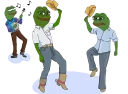 💃-pepefrog, Telegram Sticker