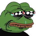 😞-pepefrog, Telegram Sticker