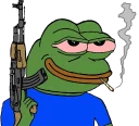 🚬-pepefrog, Telegram Sticker
