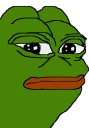 😕-pepefrog, Telegram Sticker