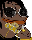 😎-pepefrog, Telegram Sticker