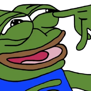 🤣-pepefrog, Telegram Sticker