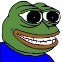 😁-pepefrog, Telegram Sticker