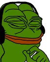 🎧-pepefrog, Telegram Sticker