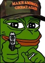 😎-pepefrog, Telegram Sticker