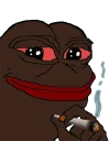 🚬-pepefrog, Telegram Sticker
