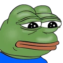 😒-pepefrog, Telegram Sticker
