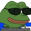 💻-Pepe the Frog, Telegram Sticker
