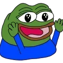 👏-Pepe the Frog, Telegram Sticker