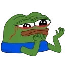 😂-Pepe the Frog, Telegram Sticker