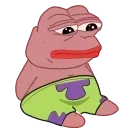😕-Pepe the Frog, Telegram Sticker