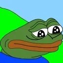😑-Pepe the Frog, Telegram Sticker