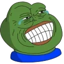 🤣-Pepe the Frog, Telegram Sticker
