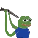 😭-Pepe the Frog, Telegram Sticker